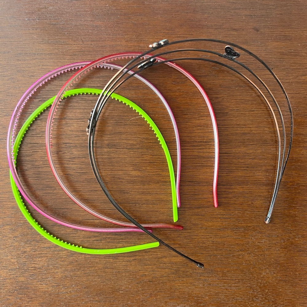 4 headband bundle - statement hair accessories